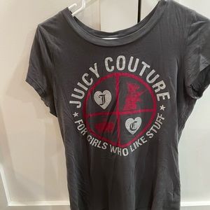 Gray Juicy Couture tshirt